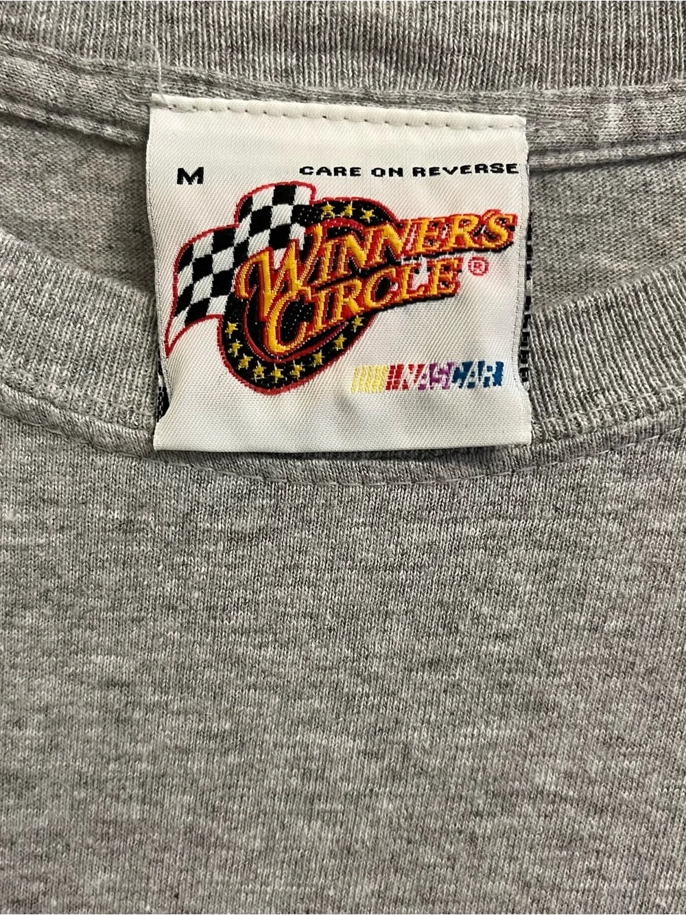 Vintage NASCAR T-Shirt Jeff Gordon Winner's Circle 24 DuPont Motorsports Gray M